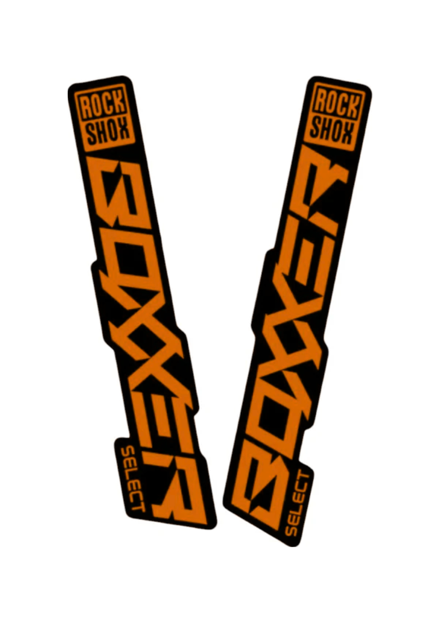 Naklejka na amortyzator Rock Shox Boxxer