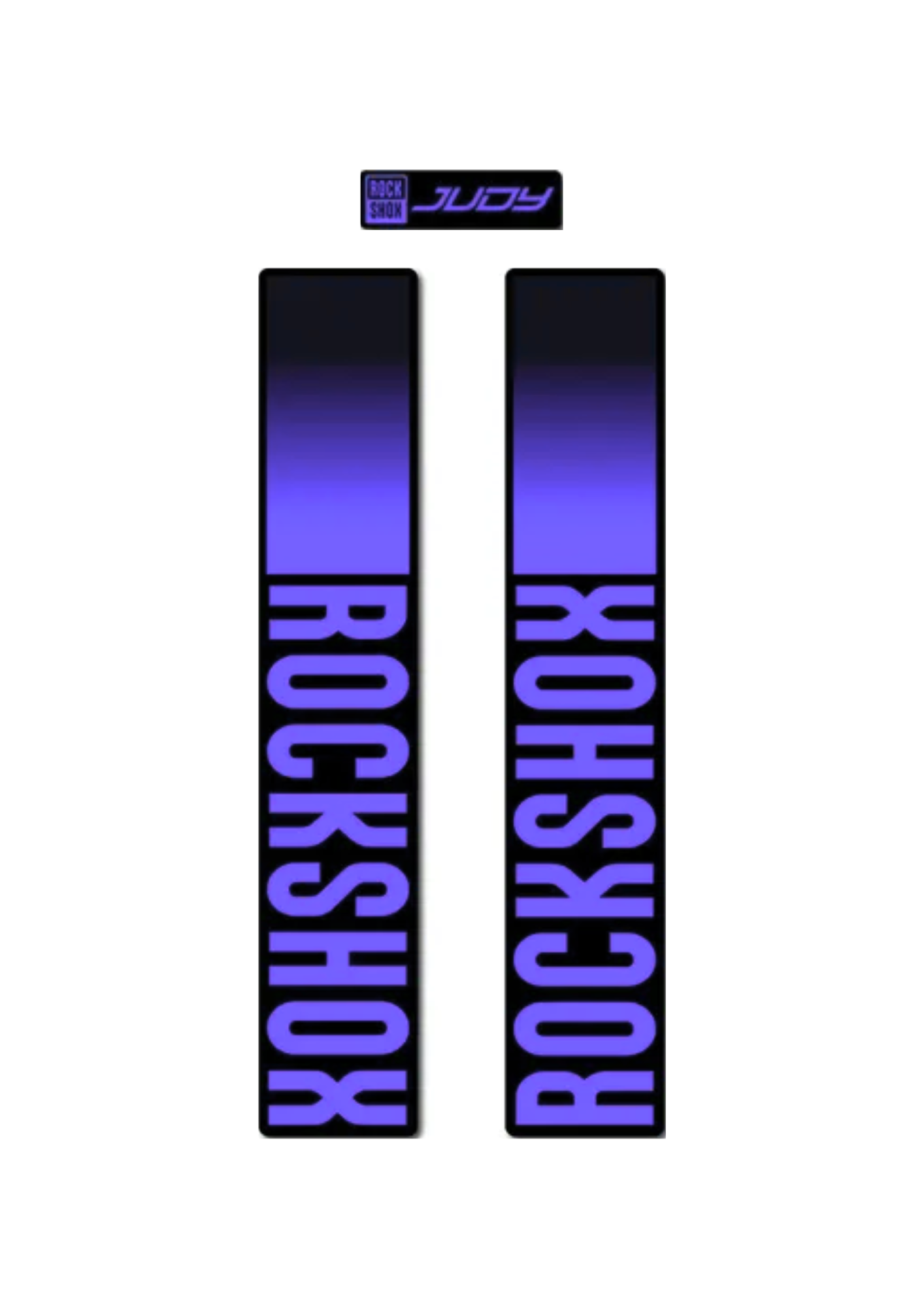 Naklejka na amortyzator Rock Shox Judy