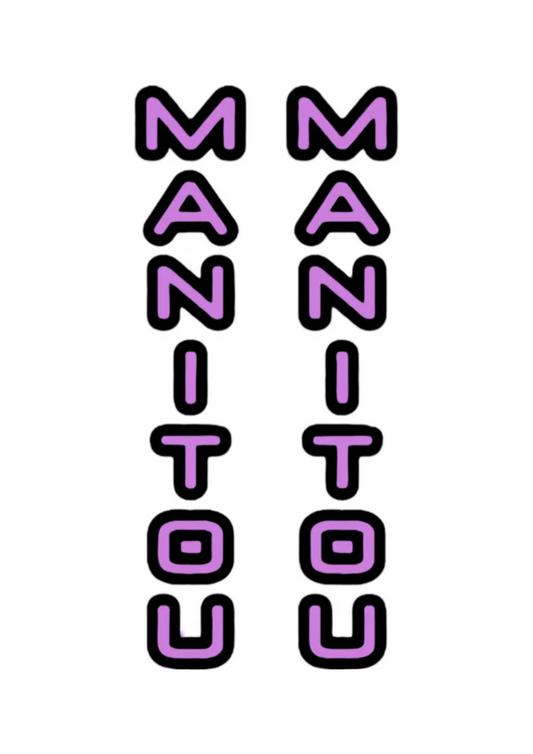 Naklejka na amortyzator Manitou circus expert/sport