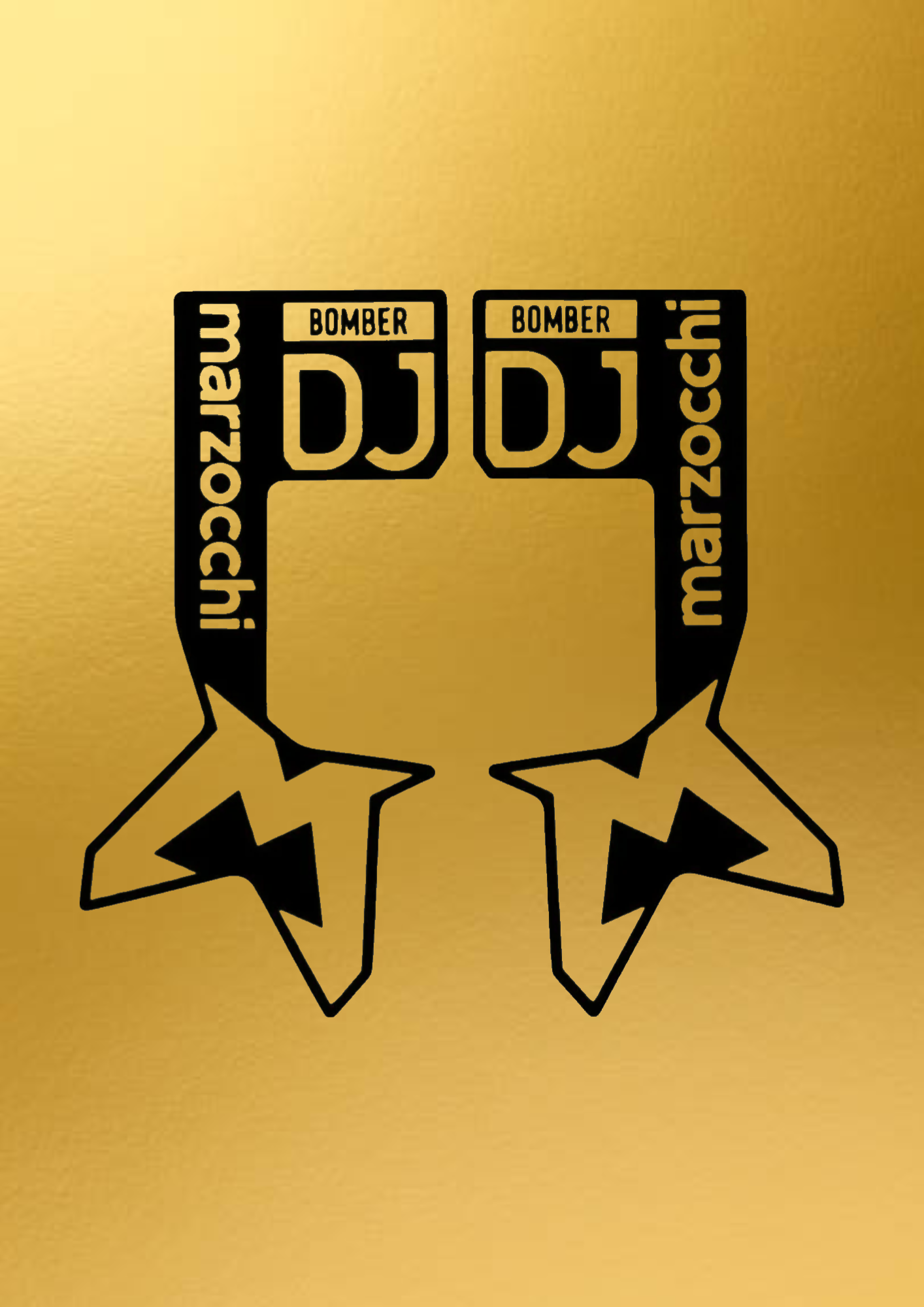 Naklejka na amortyzator Marrzocchi Bomber DJ