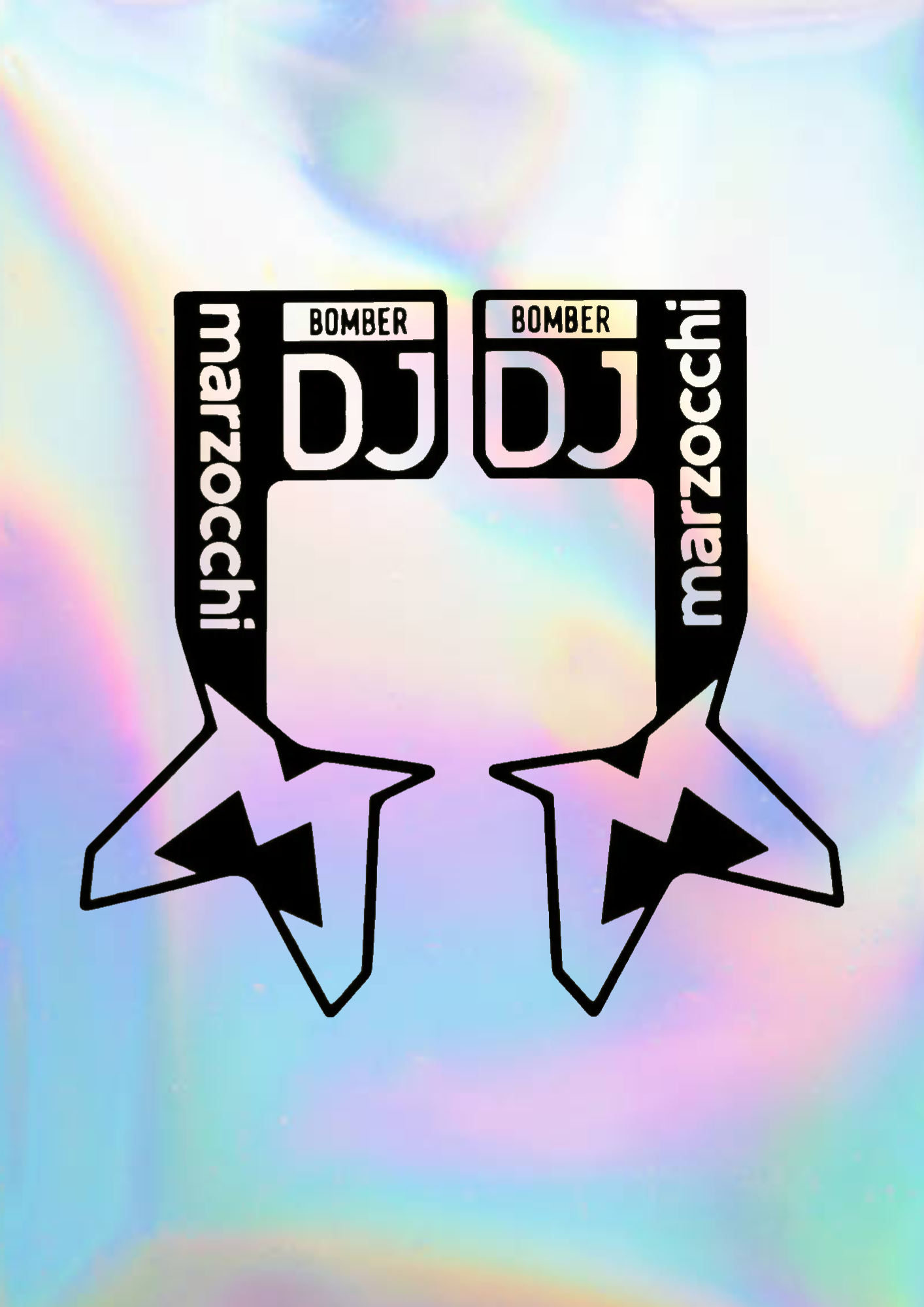 Naklejka na amortyzator Marrzocchi Bomber DJ