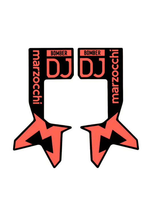 Naklejka na amortyzator Marrzocchi Bomber DJ