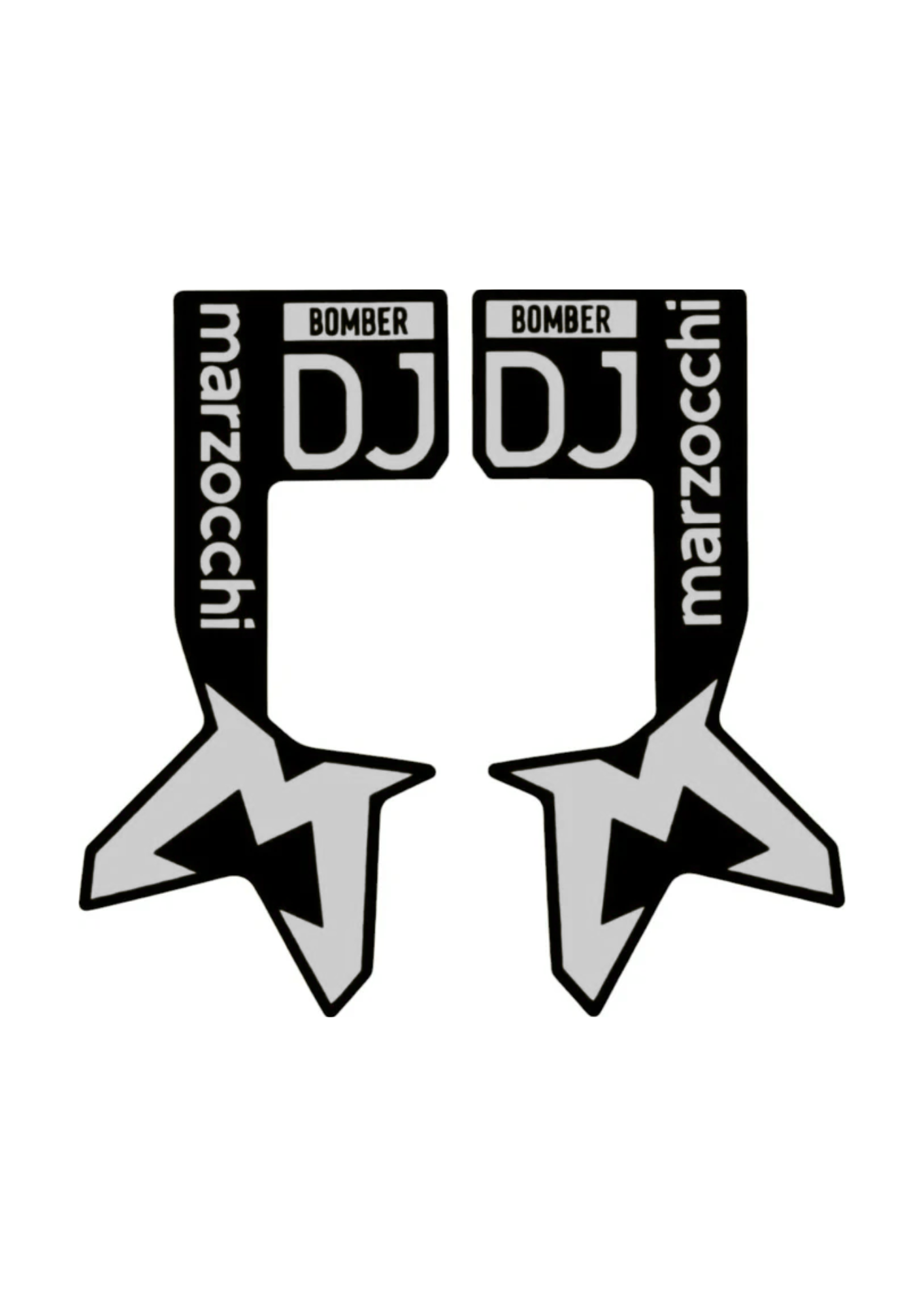Naklejka na amortyzator Marrzocchi Bomber DJ