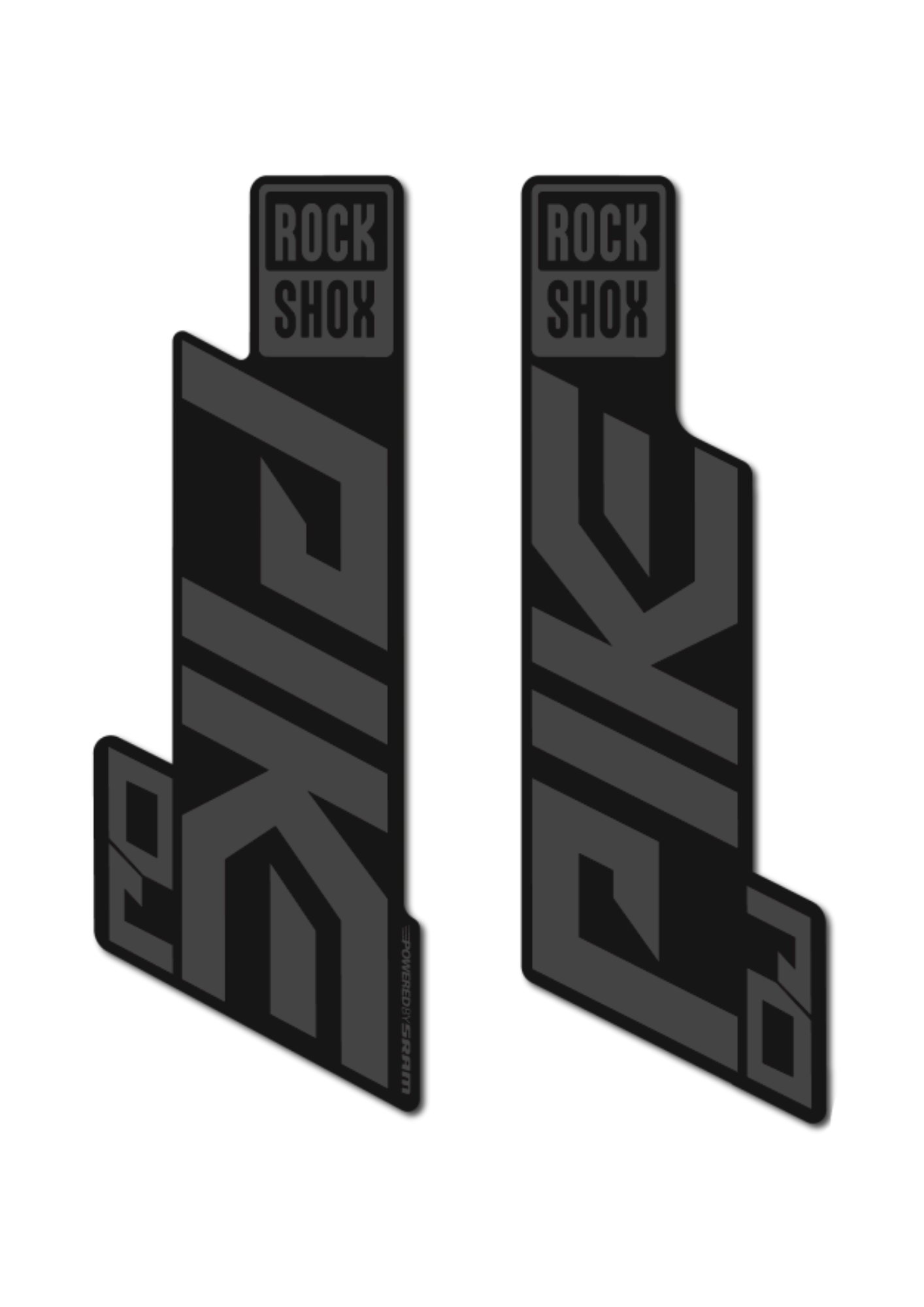 Naklejka na amortyzator Rock Shox Pike Dj