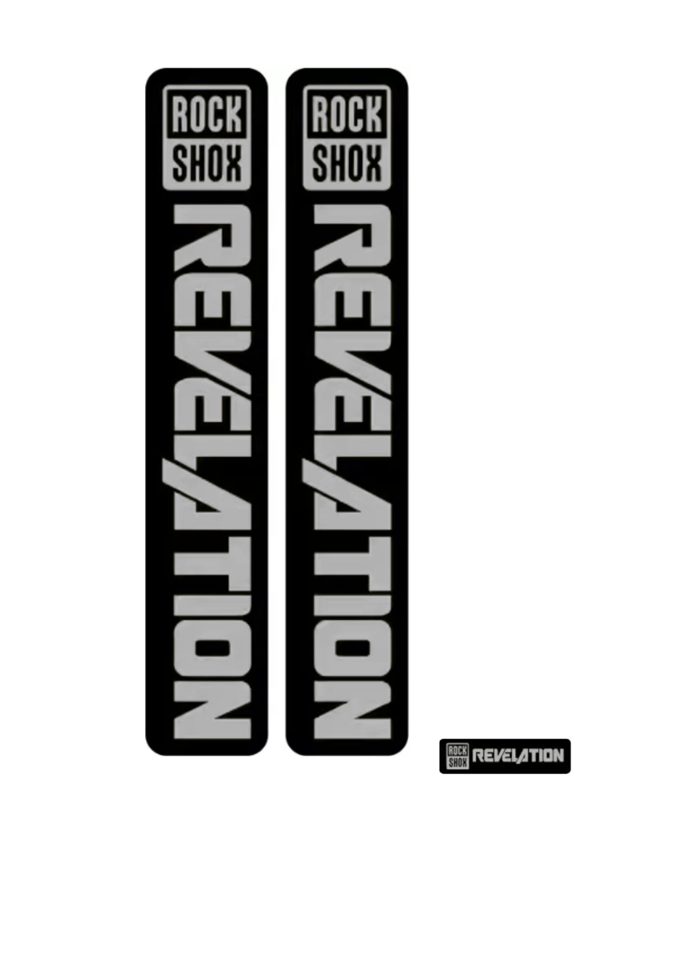 Naklejka na amortyzator Rock Shox Revelation