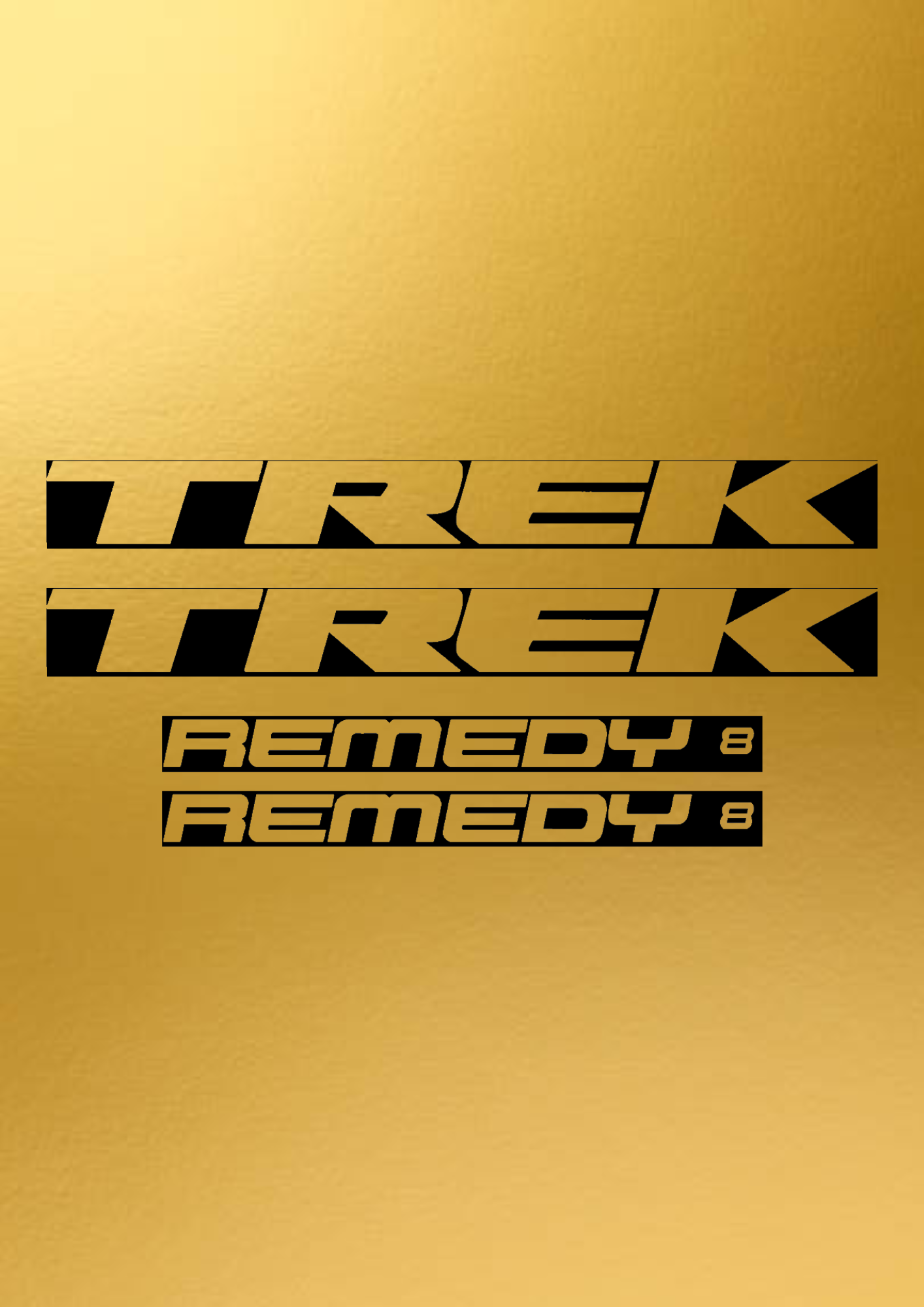 Naklejka na ramę Trek Remedy 8