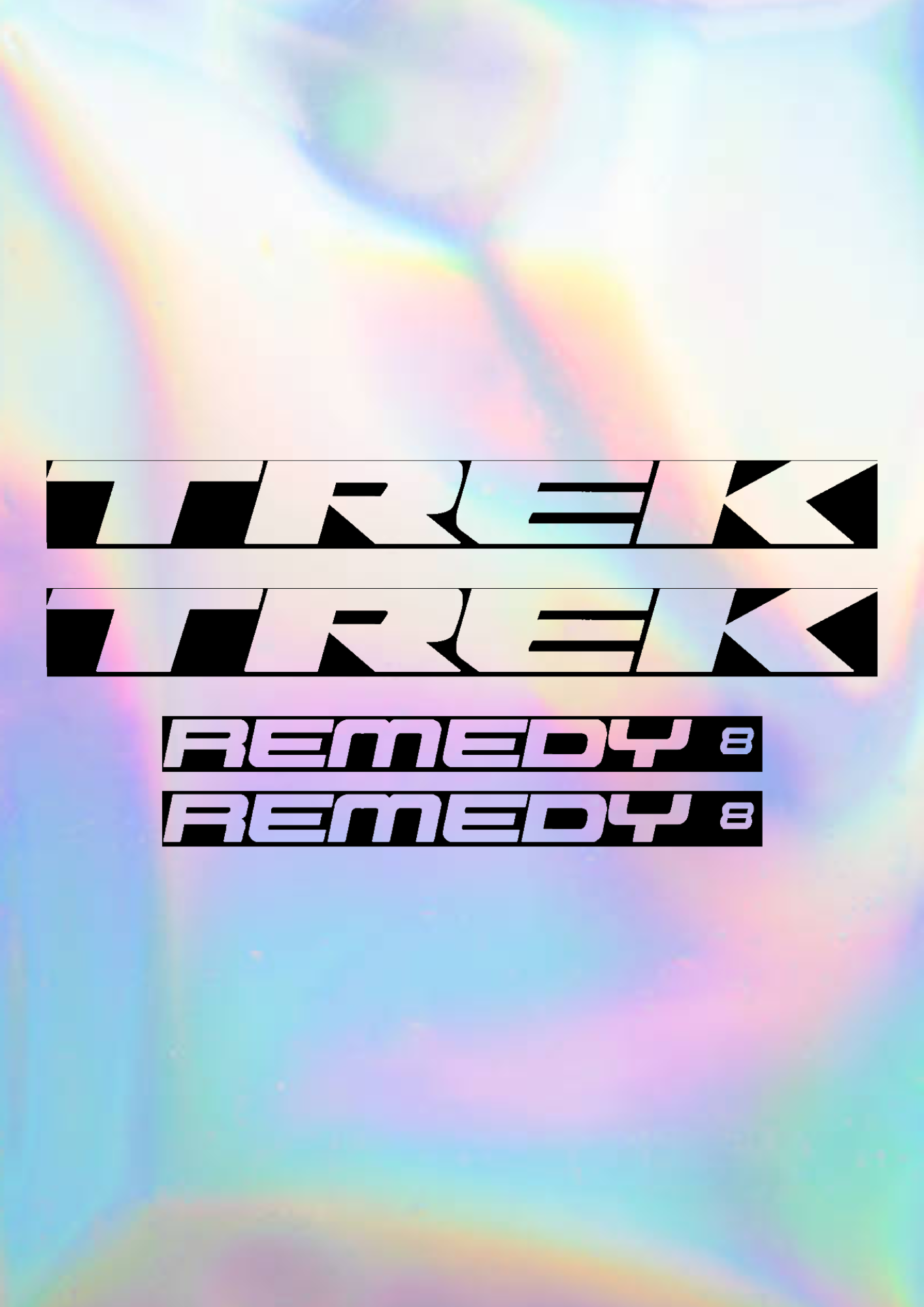 Naklejka na ramę Trek Remedy 8