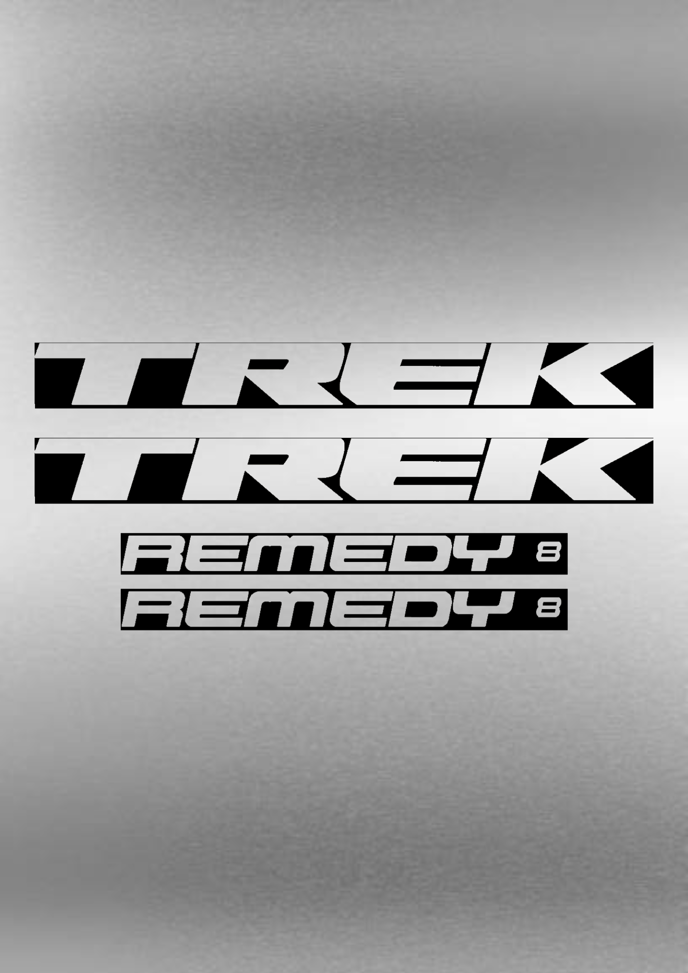 Naklejka na ramę Trek Remedy 8