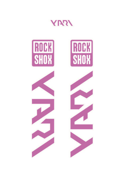 Naklejka na amortyzator Rock Shox Yari