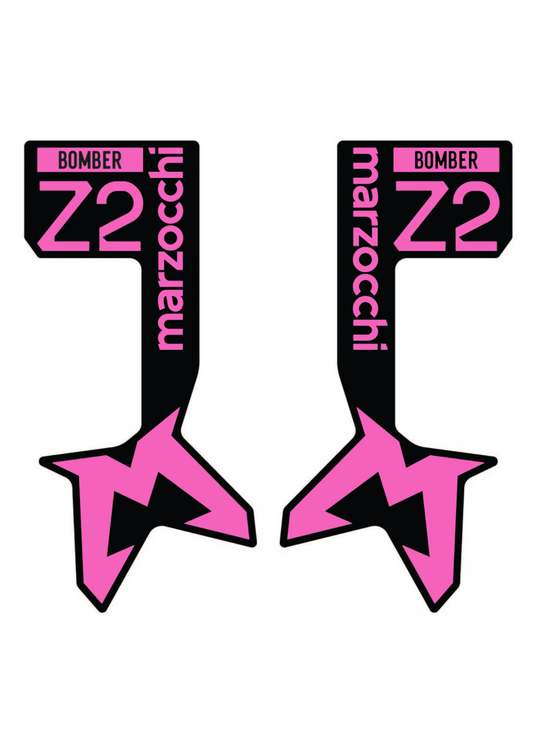 Naklejka na amortyzator Marzocchi Bomber Z2