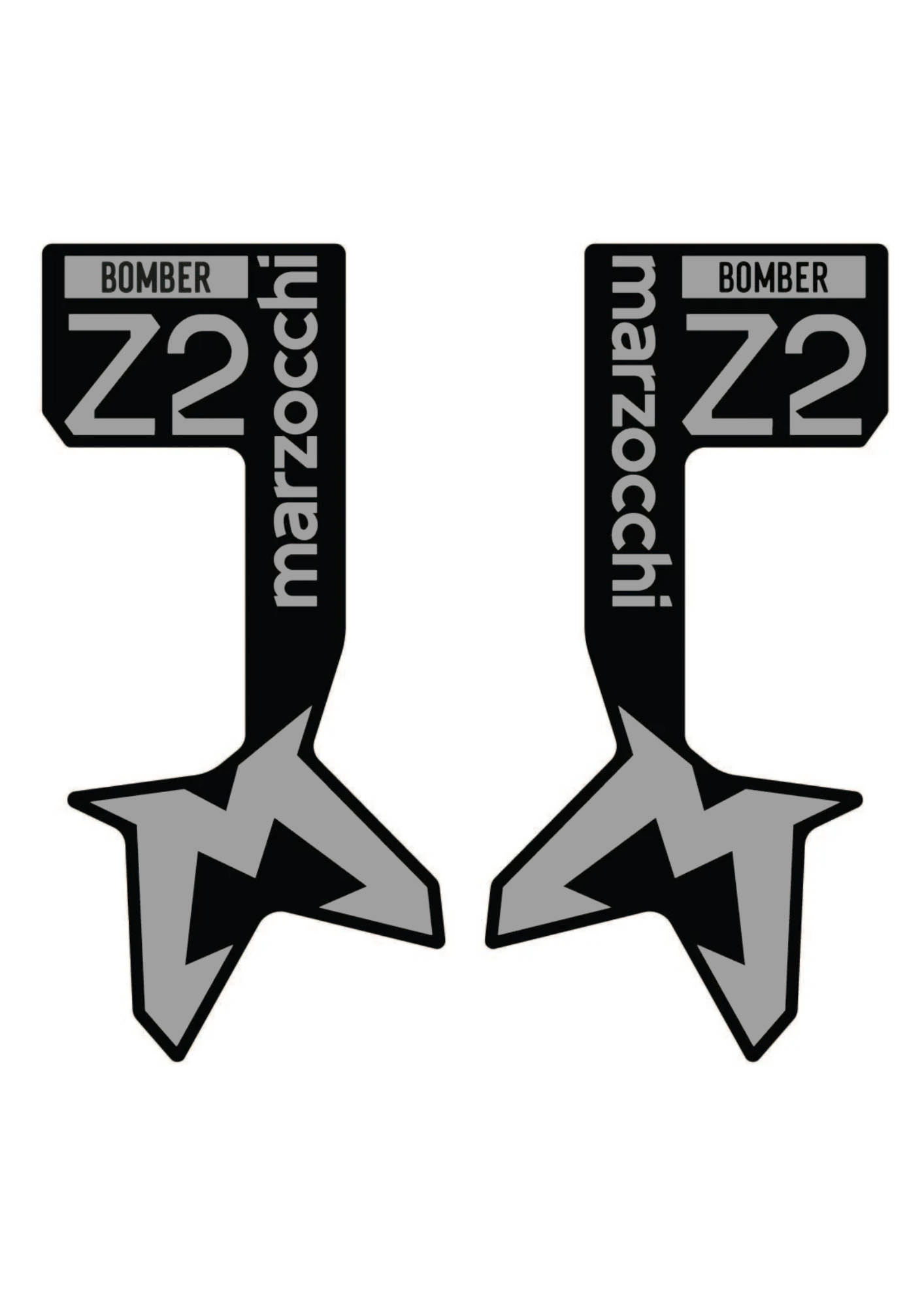 Naklejka na amortyzator Marzocchi Bomber Z2