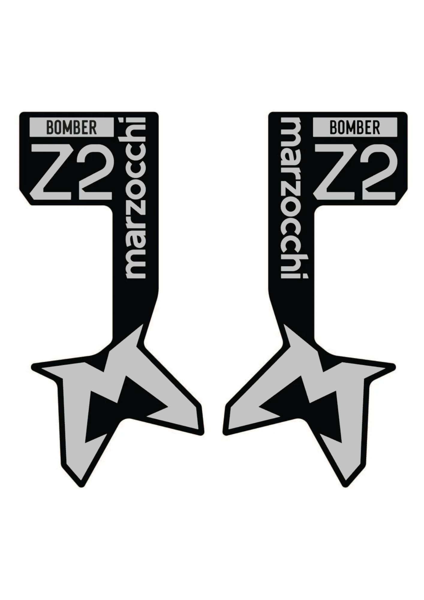 Naklejka na amortyzator Marzocchi Bomber Z2