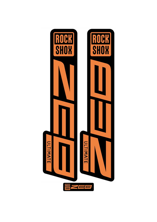 Naklejka na amortyzator Rock Shox ZEB Ultimate