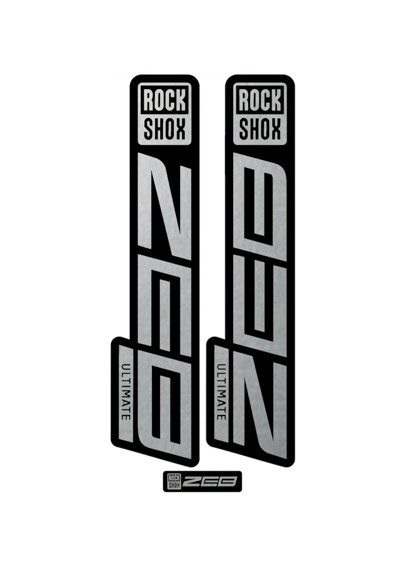 Naklejka na amortyzator Rock Shox ZEB Ultimate