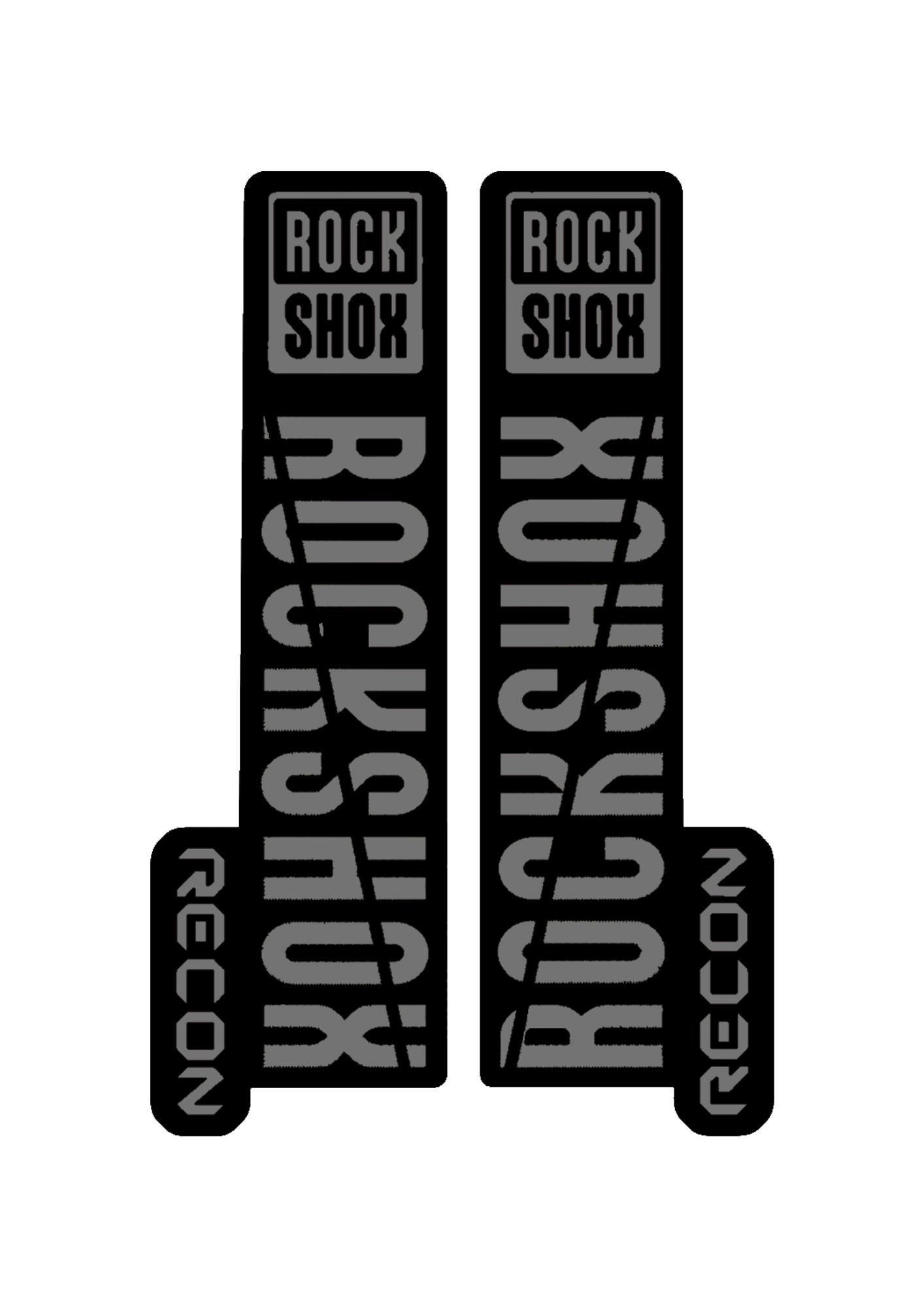 Naklejka na amortyzator Rock Shox Recon