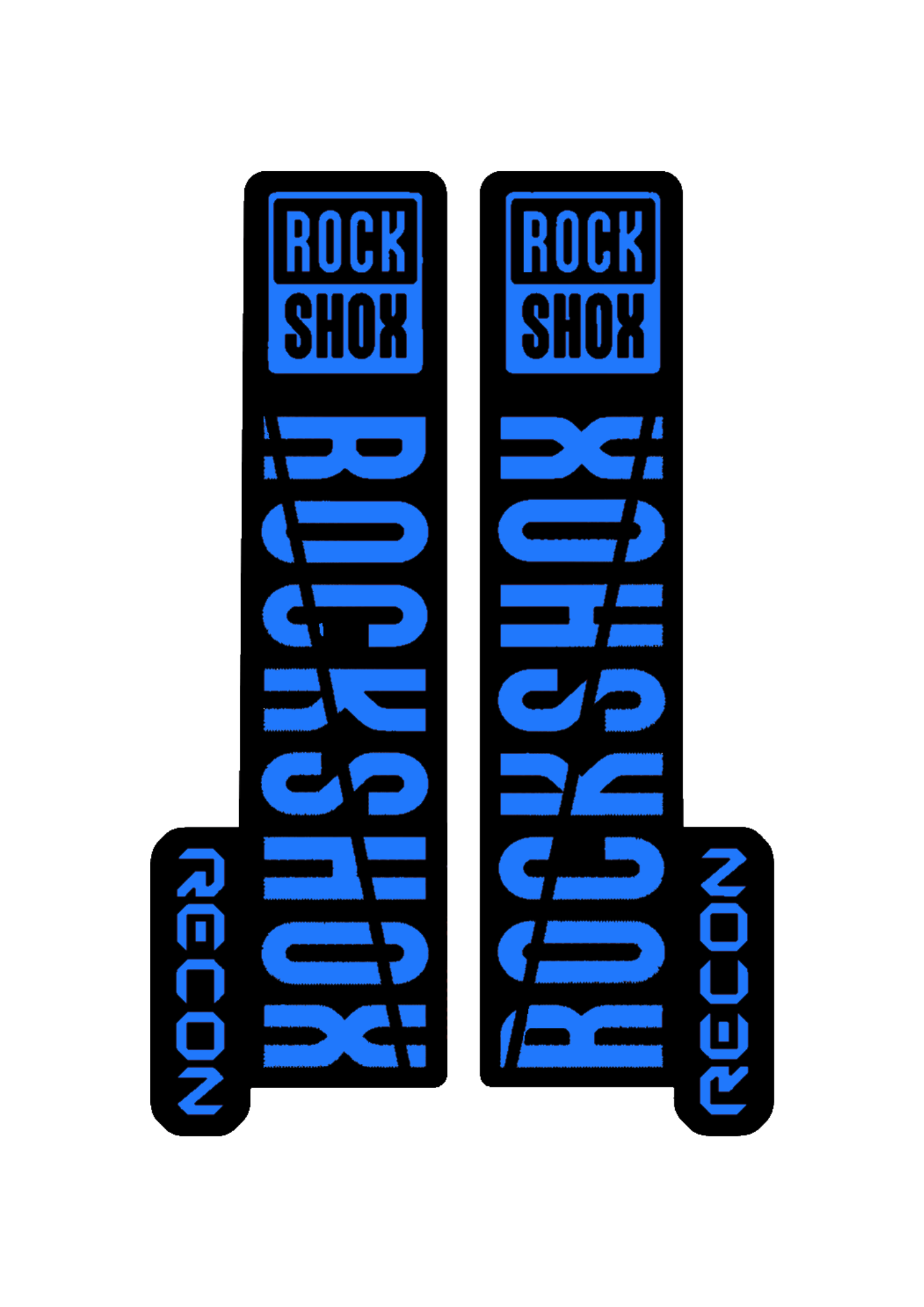 Naklejka na amortyzator Rock Shox Recon
