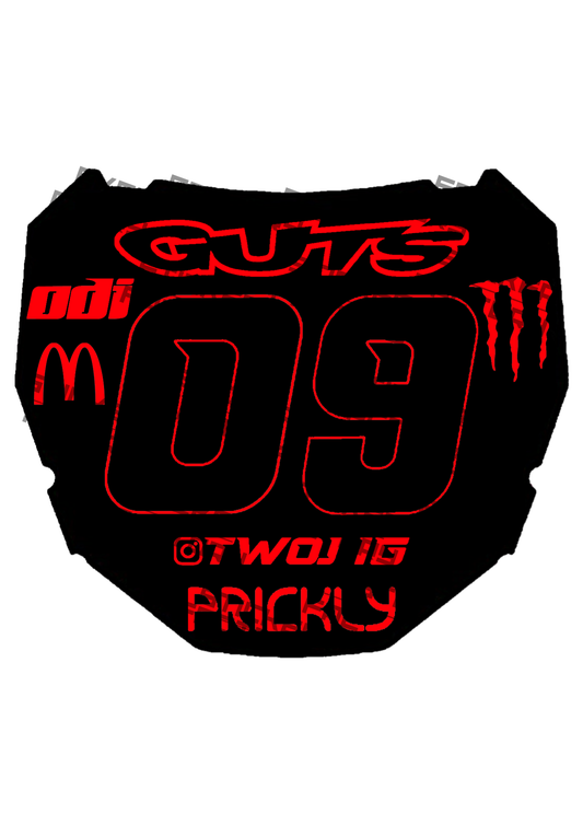 Naklejka na Odi Plate (styl 1)