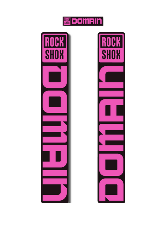 Naklejka na amortyzator Rock Shox Domain