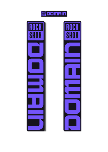 Naklejka na amortyzator Rock Shox Domain
