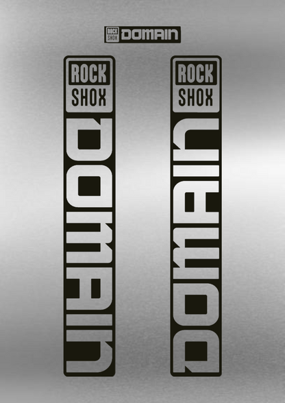 Naklejka na amortyzator Rock Shox Domain