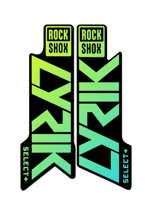 Naklejka na amortyzator Rock Shox Lyrik Select + (starszy model)