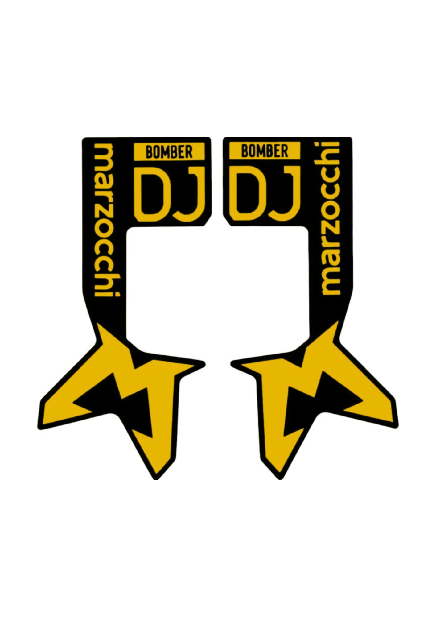 Naklejka na amortyzator Marrzocchi Bomber DJ
