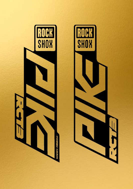 Naklejka na amortyzator Rock Shox Pike RCT3