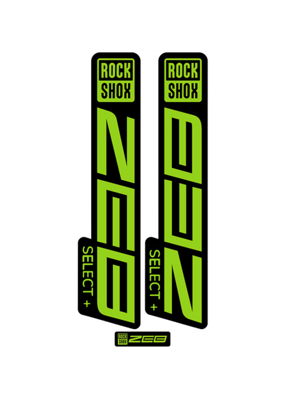 Naklejka na amortyzator Rock Shox ZEB select+