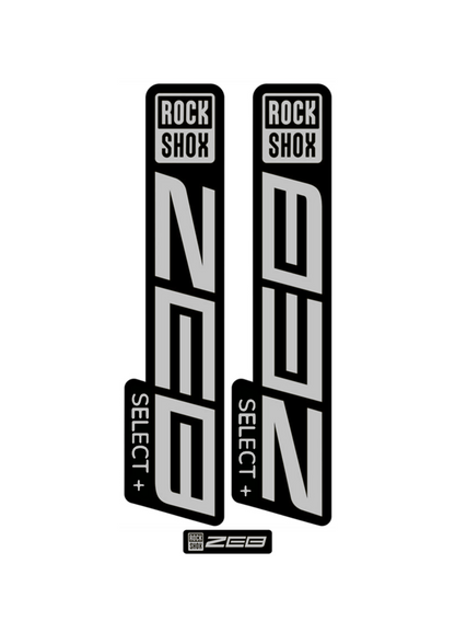 Naklejka na amortyzator Rock Shox ZEB select+