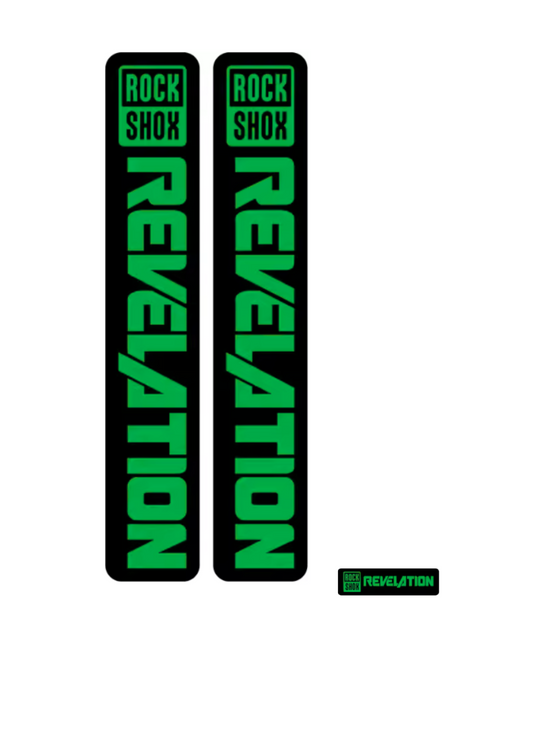 Naklejka na amortyzator Rock Shox Revelation