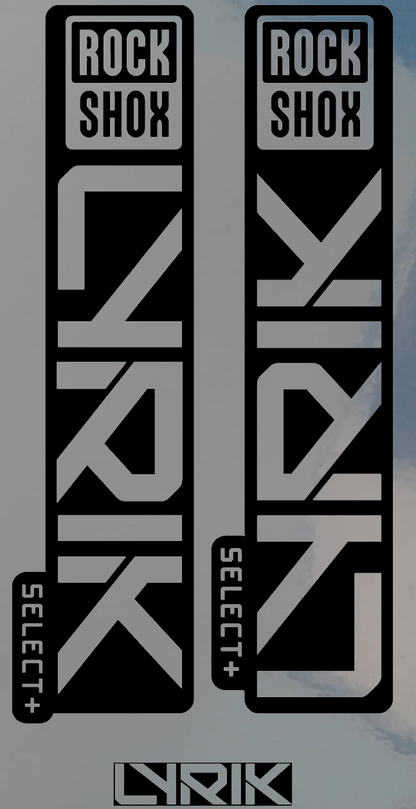 Naklejka na amortyzator Rock Shox Lyrik Select +